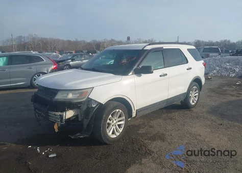 2017 Ford Explorer z USA, uszkodzony, nr VIN 1FM5K8B89HGB54027